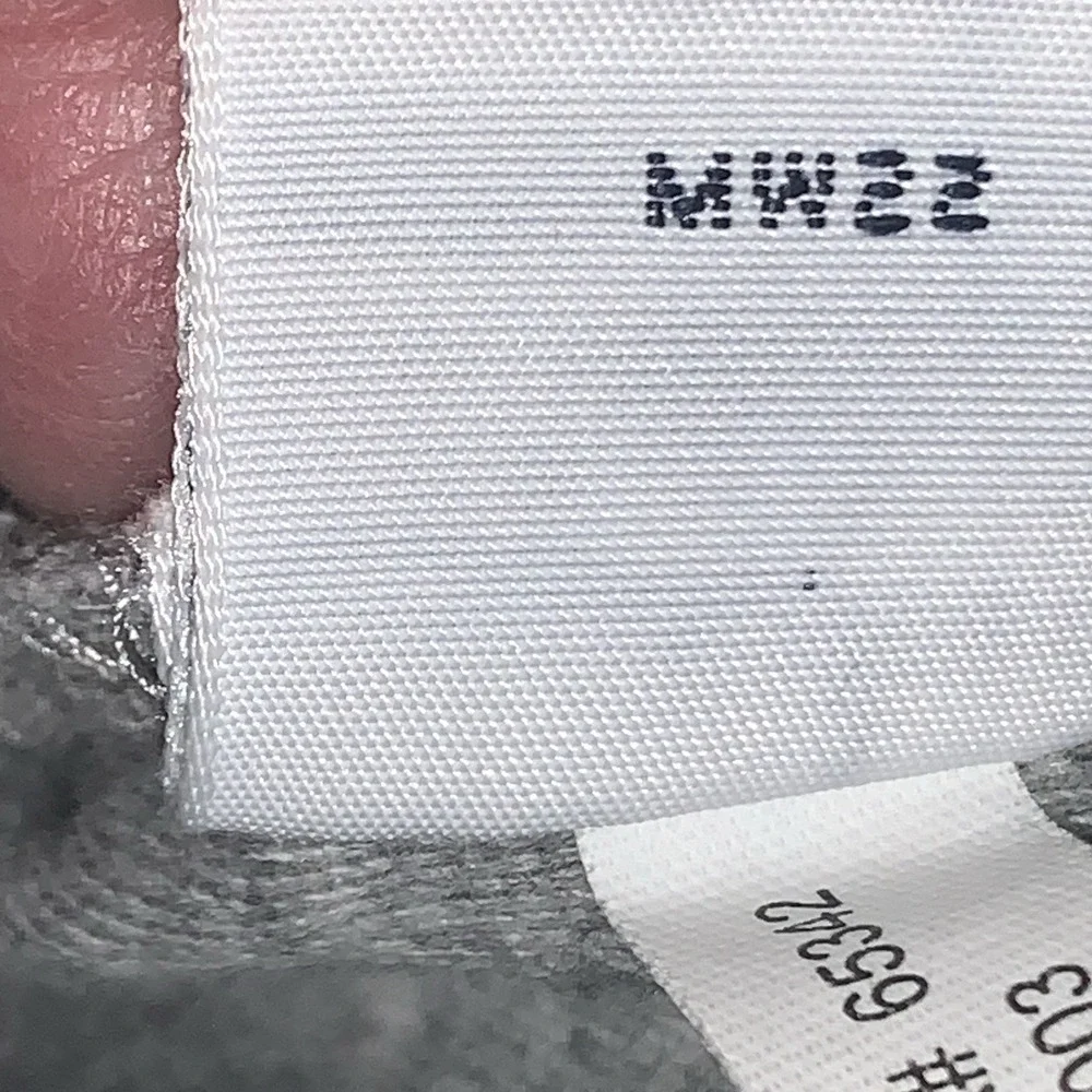POLO RALPH LAUREN Polo Shirt M Gray Small Blue Pony Classic Cotton Two Button‎